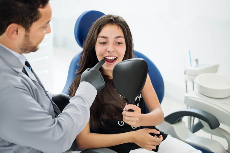 Patient at Dental Office